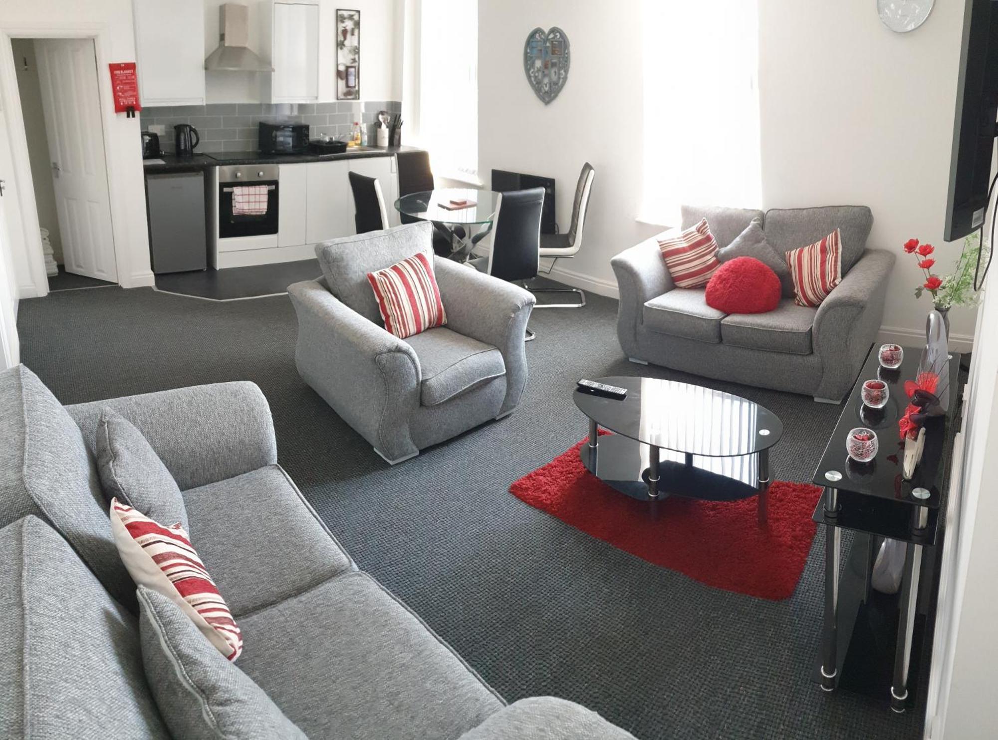 Coast Accommodation Station Road Apartments Blackpool Quarto foto